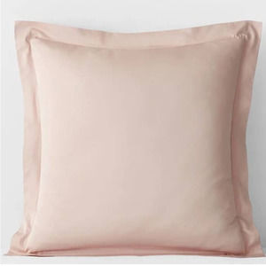 NWT The Company Store Company Cotton Rayon From Bamboo Sateen Euro Shams - Shell